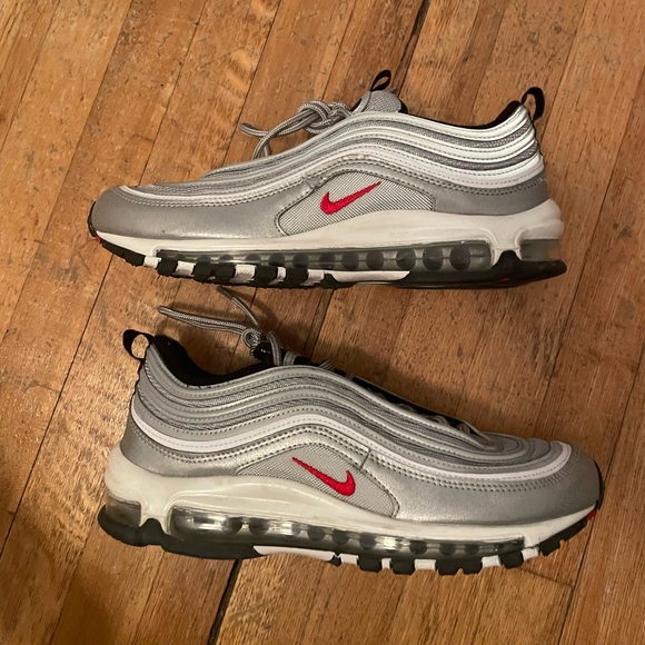 nike air max 97 size 10 gray worn 1x - Picture 9 of 16